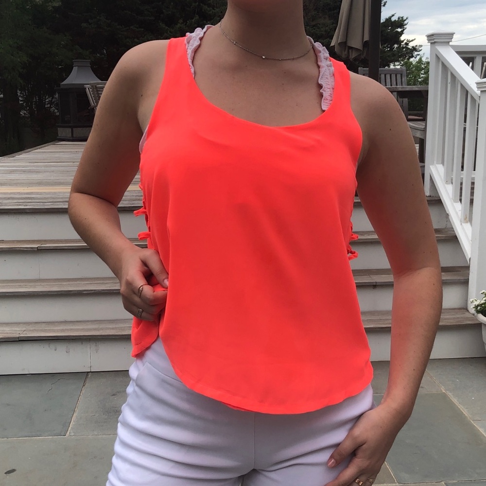 LF Neon Nylon Tank